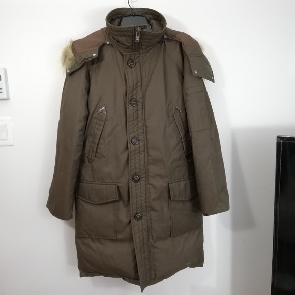 Golden Goose Down Parka Small Brown - Picture 2 of 8